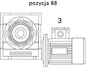 Pozycja montażowa B8